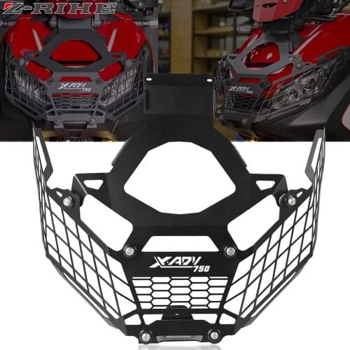 For Honda XADV X-ADV 750 XADV750 2017-2020 2019 Motorcycle Headlight Headlamp Grille Shield Guard Cover Protector Accessories