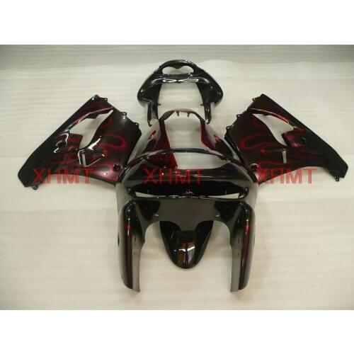 For Kawasaki Zx9r 1998 - 1999 Bodywork Zx-9r 99 Bodywork Zx-9r 99 Red Frame Fairing Kits