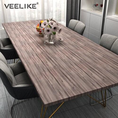 Home Decor Waterproof Contact Paper Vinyl Wood Wallpaper for Furniture Living Room Retro Style Self Adhesive Renovation Stickers
