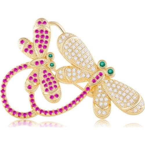 MADALENA SARARA Dragonfly Brooches For Clothes