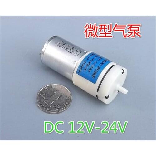 DC24V small micro pressure oxygen pump modules fish oxygen pressure meter motor driver board