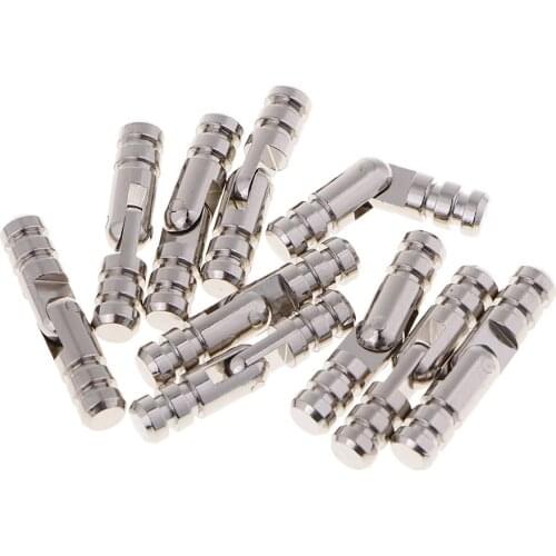 10Pcs Retro Jewelry Box Mini Case Hidden Concealed Barrel Hinges Copper