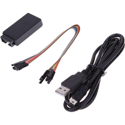 Mini Tool Portable Data Upload Measuring Logic Analyzer 24M 8CH Black Arm Professional Microcontroller Debug USB Powered FPGA