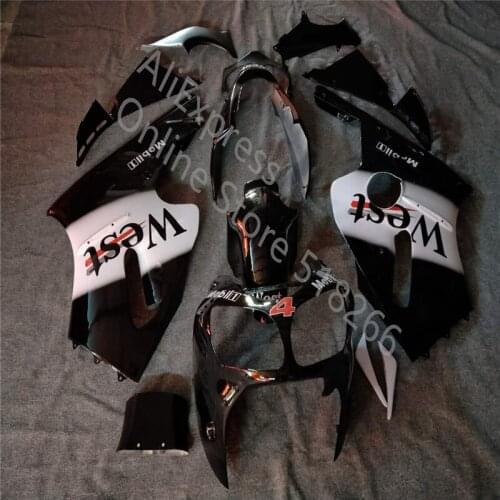 New Injection Motorcycle Fairings kit Fit For KAWASAKI Ninja ZX12R 2000 2001 Fairing ZX-12R 00-01 black white west Bodywork
