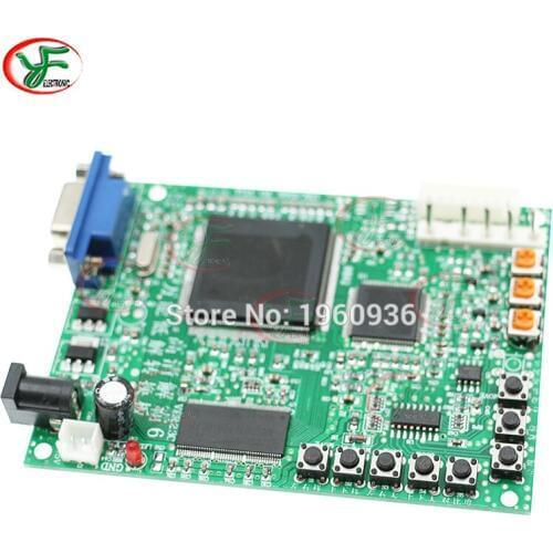 5 pcs CGA to VGA Converter CRT To LCD Jamma Arcade Game Video Converter Board With Cable Free shipping