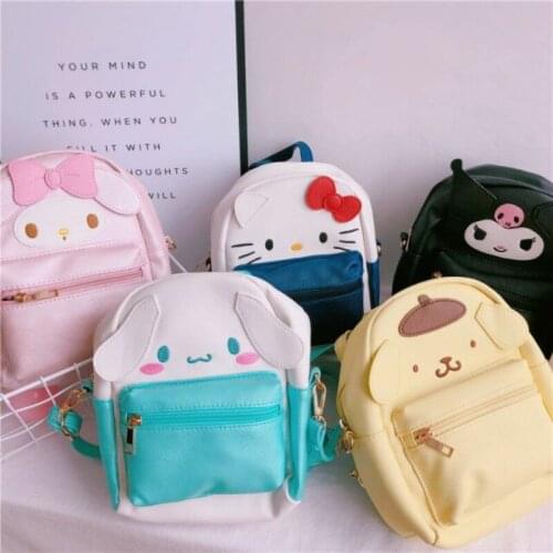 1 Pc Cute Cartoon Melody Pudding Dog Cross-body bag backpack backpack dual-use