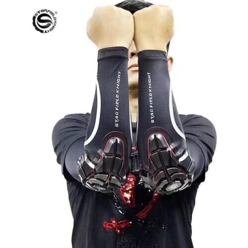 Anti-impact Sports Elbow Pads MTB Bike Cycling Elbow Protection Supportor Anti-sweat Motorcycle Bicycle Downhill Protective hand