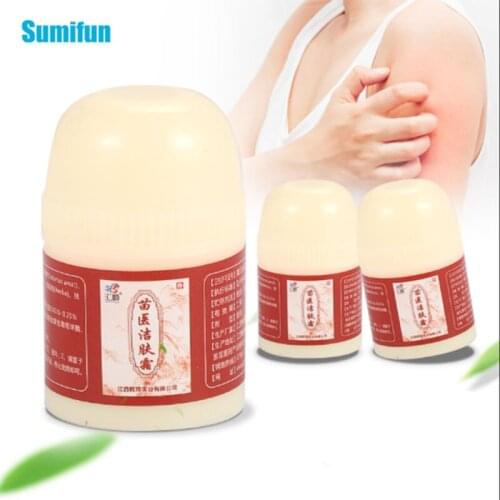 10g Sumifun Anti-Itching Herbal Ointment Chinese Medical Antibacterial Anti Itch Herb Cream Pruritus Dermatitis Plaster