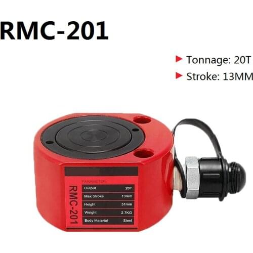 Ultra-thin Portable Hydraulic Lifting Jack Separate Hydraulic Booster Hydrocylinder 20Ton RMC-20