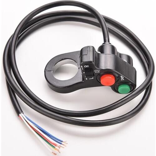 Universal Motorcycle Motorbike 7/8" Switch On/Off Horn Headlight Turn Signals Combination Switch