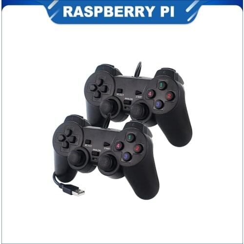 ITINIT R78 USB Gamepad Wire Joypad Game Controller Retro Joystick for Raspberry Pi 4 Model B NESPI PC MEGAPi SUPERPi