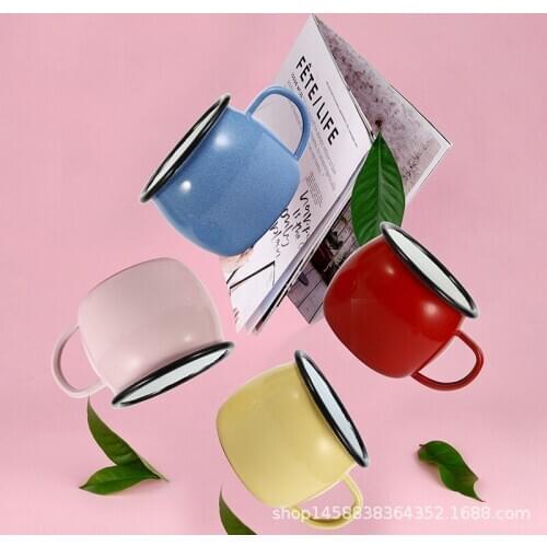 Japan Thickness Enamel Teapot Dress Oiler Storage Tank Household Soy Sauce Bottle Flavoring Coffee Pot