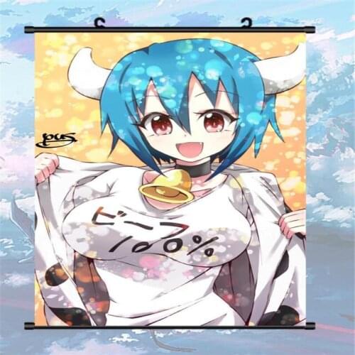 Japanese Anime Dropkick on My Devil! Jashin chan Doroppukikku Home Decor Wall Scroll Poster Decorative Pictures