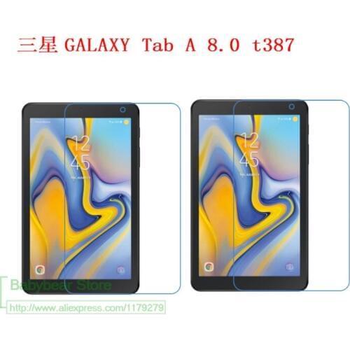 2pcs/lot HD clear screen protector Protection Guard Film For Samsung Galaxy Tab A 8-inch 8.0 inch T387 T387V 2018