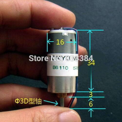 2PCS JAPAN TOKYO All metal gear Motor 1.5V 15RPM small size High torque