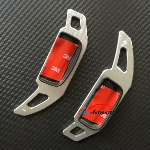 Aluminium Steering Wheel Shift Paddle Shifter Extension Cover For Mercedes SL Class R231 2012 - 2015 SLK R172 2011 - 2015 Benz