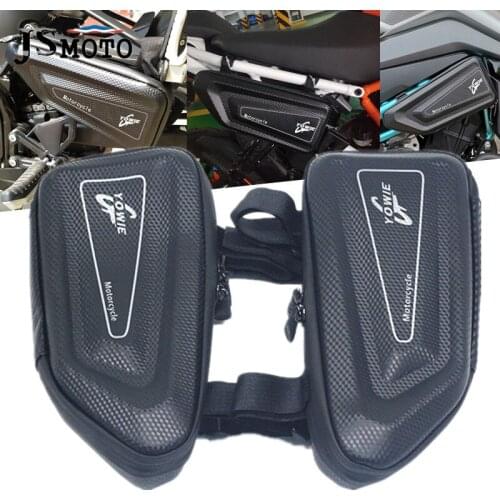 Motorcycle Side Bag Waterproof Hard Shell Triangle Bag Logo For Yamaha MT-01 MT-03 MT-07 MT-09 MT-10 XSR700 XSR900 FZ-07 FZ-09