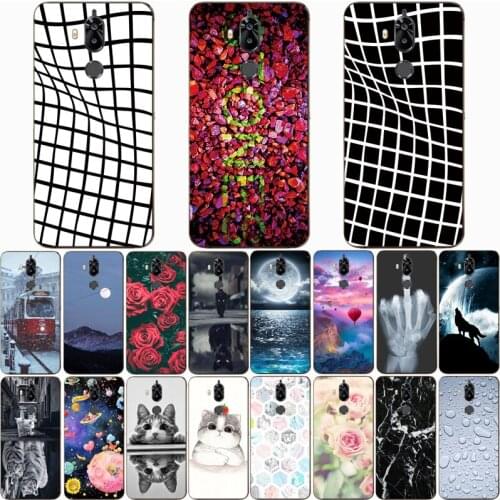 For TP-LINK NEFFOS X9 TP913A Case Wolf Silicon TPU Fundas for Neffos X9 TP913A Cat Animal Shell Bag Housing Phone Cases