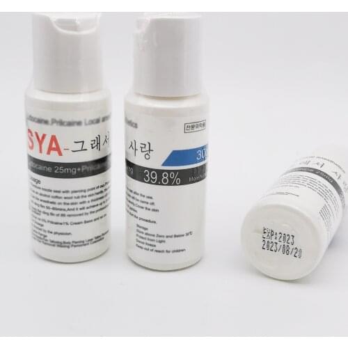 30g 39.8% Sya Gel Before Tattoo Permanent Makeup Eyebrow Piercing Operation Gel