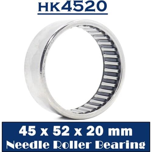 HK4520 Needle Bearings 45*52*20 mm ( 5 Pc ) Drawn Cup Needle Roller Bearing TLA4520Z HK455220 67941/45