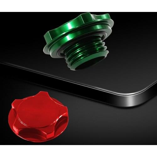 Engine Oil Cap Cover for Honda Fit GK5 City Vezel XRV GE8 Cars Aluminum Replace Original Oil Covers Cap