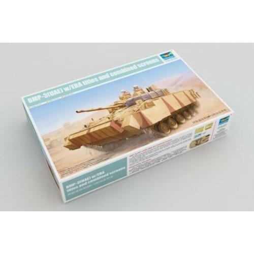 Trumpeter 01532 1/35 BMP-3(UAE) w/ERA titles and combined screens - Scale Model Kit