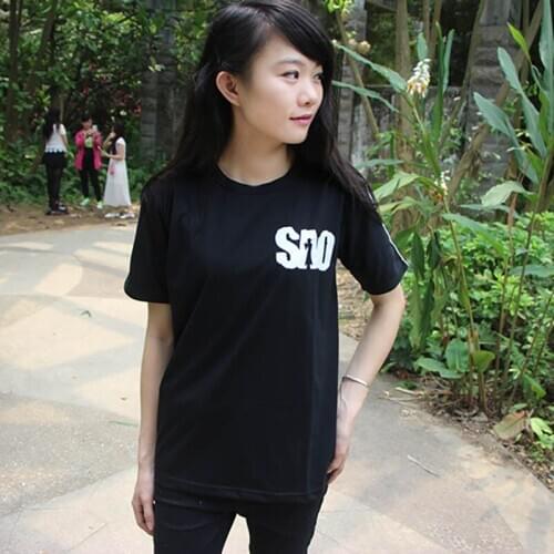 Cute Unicorn Sword Art Online t shirt SAO short sleeve t-shirt men women clothing cosplay costume summer tshirt Tops & Tees