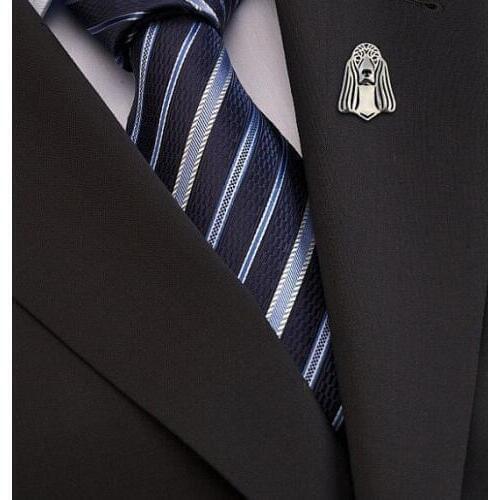 Trendy Irish Setter brooch Gold Color Silver Color Brooches For Men Dress