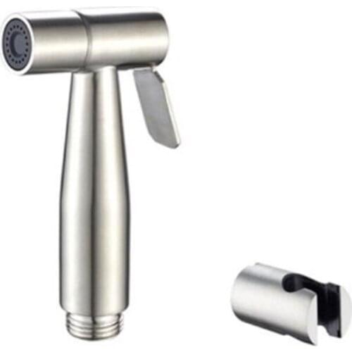 Hand protable Toilet bidet Sprayer Gun holder Stainless Steel Handheld Bidet Faucet home Bathroom Shower Head Self Cleaning s1