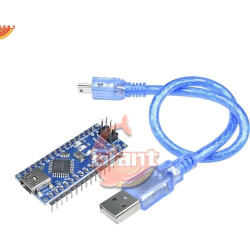 CH340 USB Driver 16Mhz NANO V3.0 Atmega328 168PA-AU New Mini USB Nano 3.0 With the Bootloader Controller Compatible for Arduino