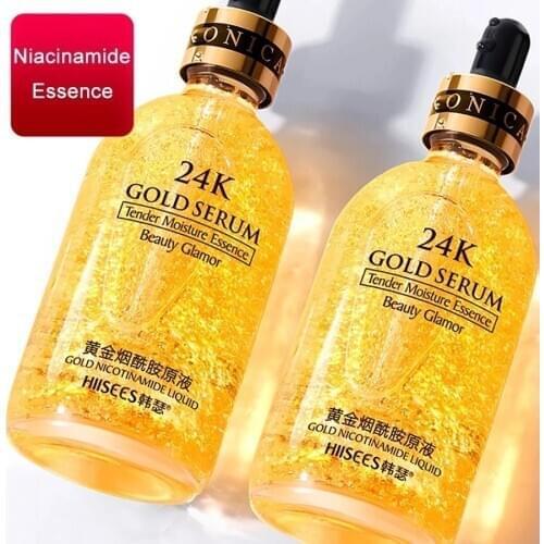 LAIKOU 24k Gold Face Serum Essence Cream Hyaluronic Acid Moisturizer Day Creams Anti Aging Anti Wrinkle Brighten Skin Care