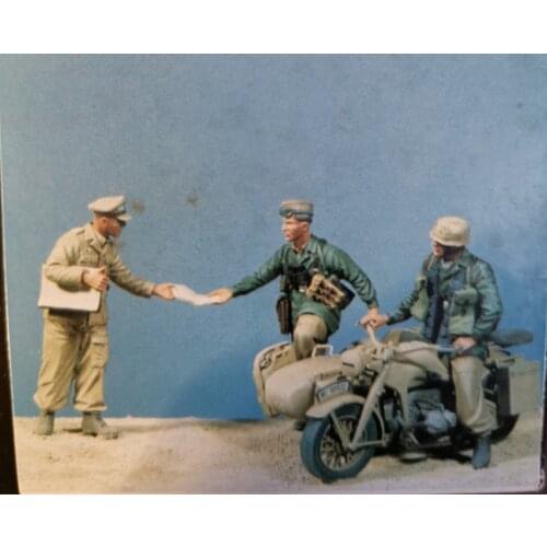 1/35 Resin Figure Model Kit Unassambled Unpainted//799 (NO CAR)