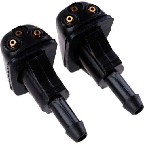 2Pcs/Set Hot Sale Plastic High Quality Windshield Wiper Washer Spray Nozzle