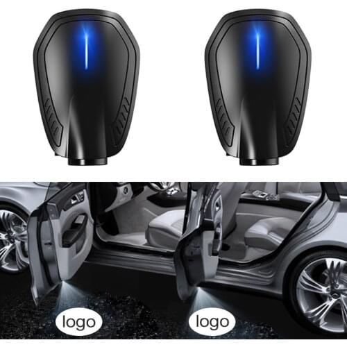 2pcs Universal Car Door Welcome Logo Light Car Styling LED Projector Laser Logo Ghost Shadow Lamp Night Light Car Accessories