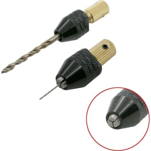 3.17/2.3mm Electric motor shaft Mini Chuck Fixture Clamp 0.3mm-3.5mm Small To Drill Bit Micro Chuck fixing device