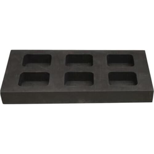 4pcs Black Graphite Furnace Casting Foundry Crucible Melting Tool Ingot Moulds