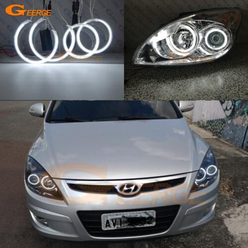 For Hyundai i30 FD 2007 2008 2009 2010 2011 2012 Excellent Ultra bright CCFL Angel Eyes Halo Rings kit Day Light