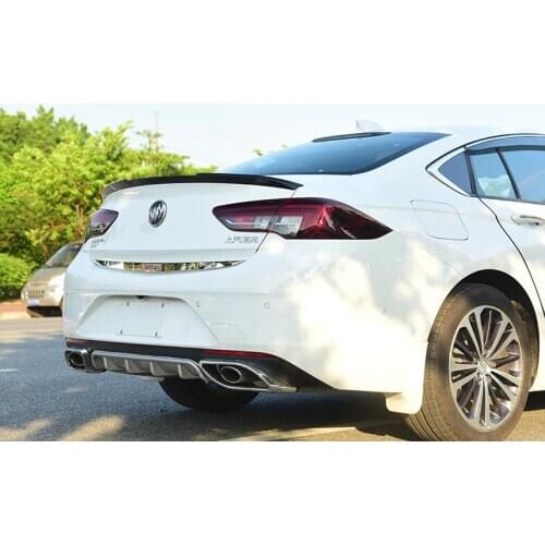 For OPEL INSIGNIA Spoiler 2017-2019 INSIGNIA spoiler ack High Quality ABS Material Car Rear Wing Primer Color Rear Spoiler