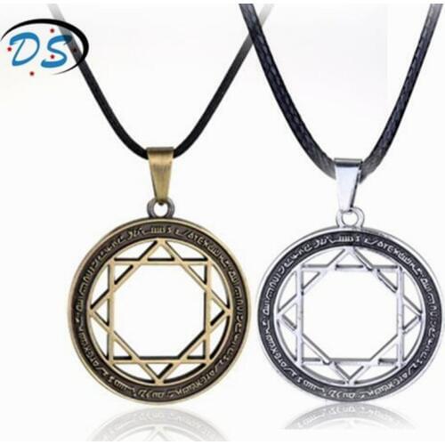 Donghseng jewelry Japan Anime Jewelry Magi Necklace Leather Rope Pendants Necklaces for Woman Girls Charms Collier Gifts