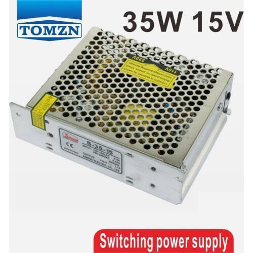 35W 15V 2.4A Single Output Switching power supply for LED Strip light