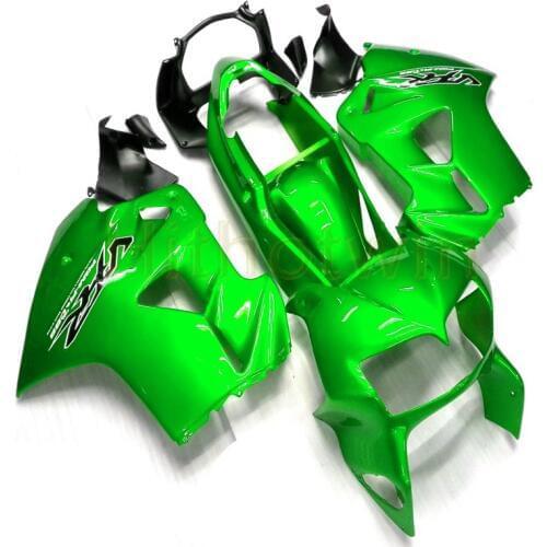 Custom motorcycle ABS Fairing for VFR800 1998 1999 2000 2001 VFR 800 98-01+Botls+green bodywork