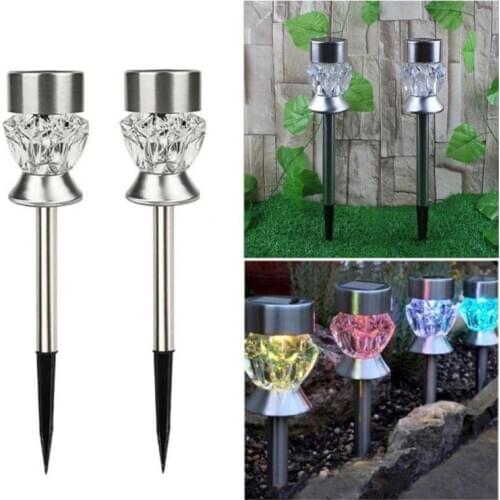 4Pc Solar Garden Light Lawn Lamp Pathway Landscape Yard Decoration Light LED Nightlights Waterproof Outdoor Lighting Solar Lamp