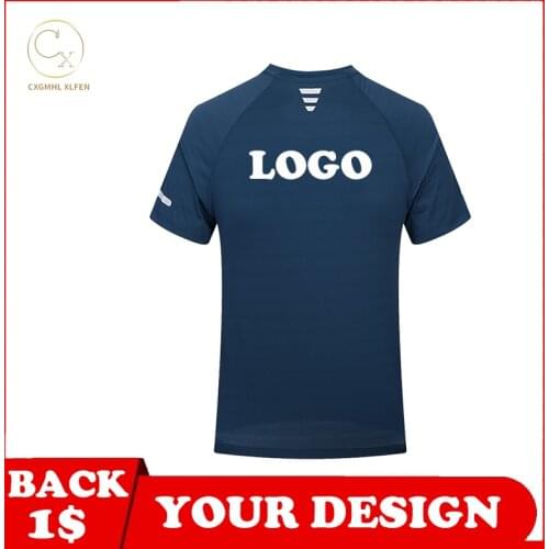 Summer new mens T-shirt multicolor round neck top high-end casual mint quick-drying clothes custom logo printed with brand text