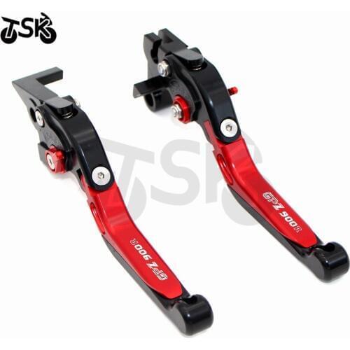 Logo(GPZ900R) For Kawasaki GPZ900R GPZ 900R 1990-1993 CNC Motorcycle Foldable Extendable Brake Clutch Levers