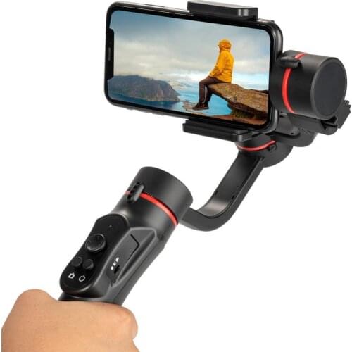 Mobile Phone Stabilizer Rotatable 3-Axis Handheld Gimbal Stabilizer for Smartphones Video Vlog Photography Selfie Live Broadcast