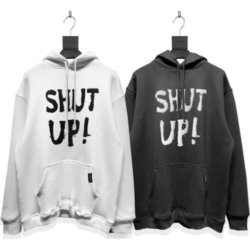 VETEMENTS High street new VTM vehicles sweater OS loose casual hip anti war series hoodies for men and women