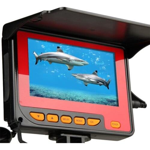 Portable 720P Underwater Infrared Video Fishing Mini Camera 4.3 inch LCD Night Vision Fish Finder