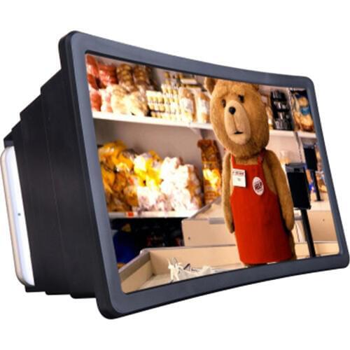 Universal Cell Phone Smartphone Stand Holder Screen Enlarger Magnifying Magnifier for 3D Movie Video Display Projector