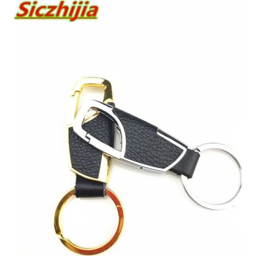 High quality mens keychain key chain for Peugeot 206 207 208 301 307 308 407 2008 3008 4008