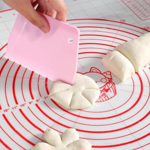 1pcs Cake Tools Kitchen Cream Spatula DIY Pastry Cutter Fondant Dough Scraper Cake Cutter Pastry Baking Tool Kitchen Accessories